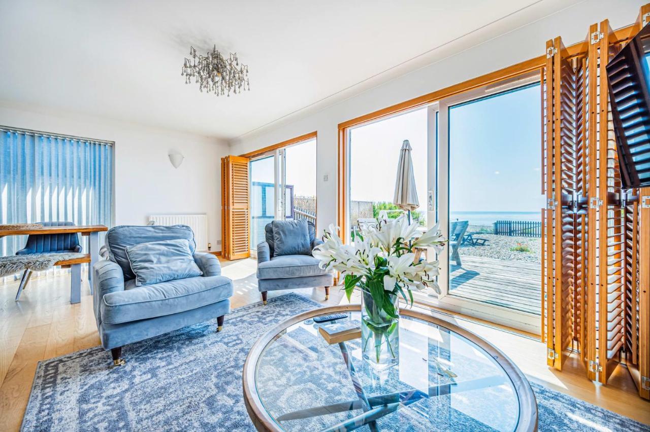 Pebble Paradise Beachfront Family Getaway Pevensey Luaran gambar