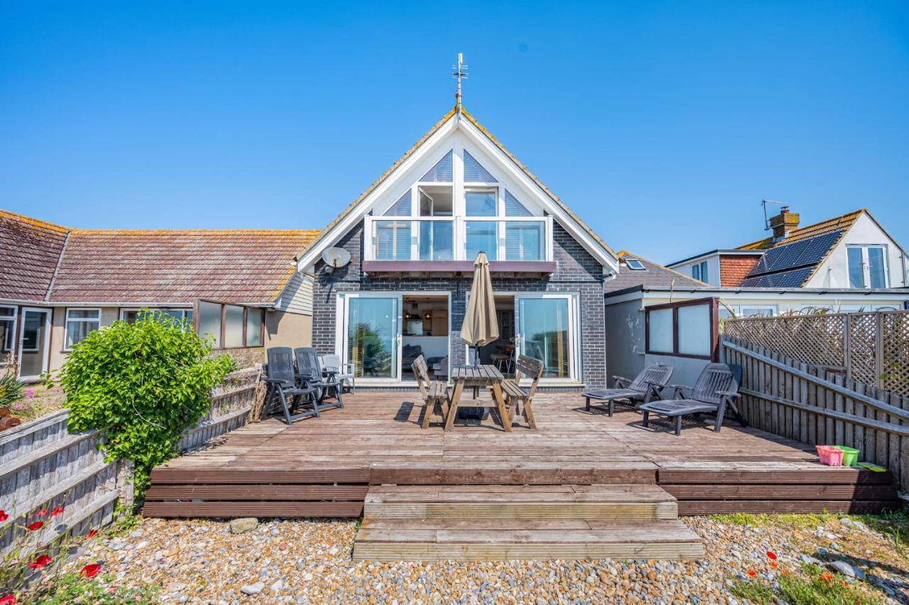 Pebble Paradise Beachfront Family Getaway Pevensey Luaran gambar