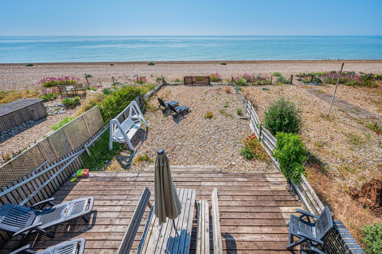 Pebble Paradise Beachfront Family Getaway Pevensey Luaran gambar